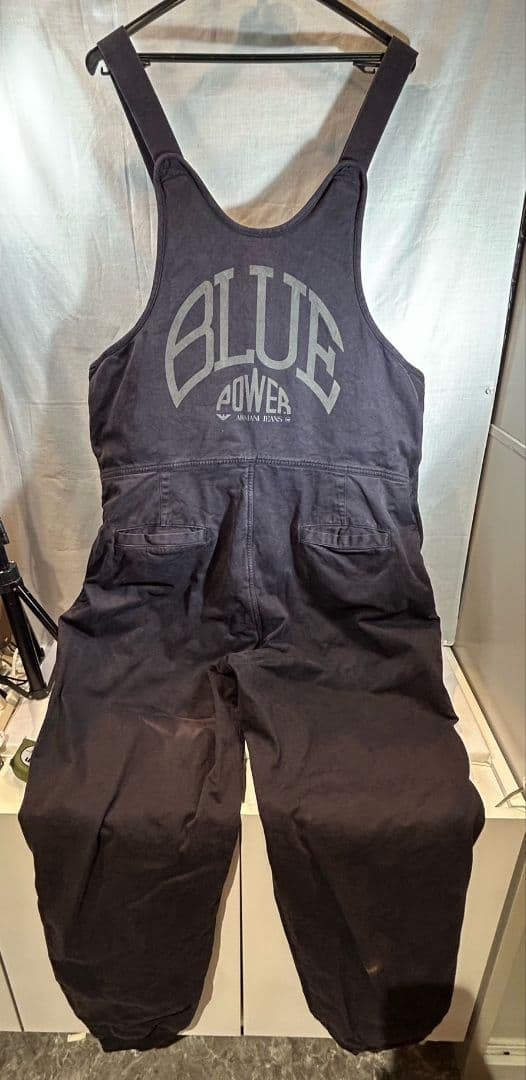 ARMANI JEANS ダークブルーオーバーオール