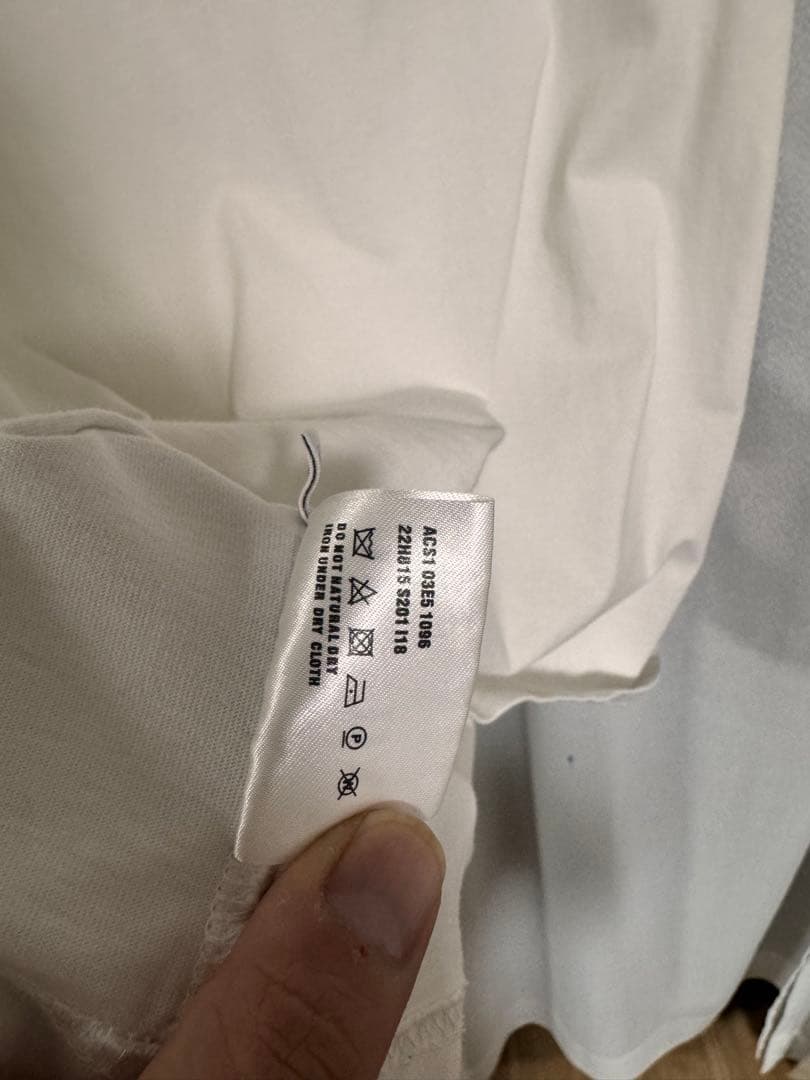 【定番・人気】PRADA プラダ トライアングルロゴ Tシャツ [M] ホワイト