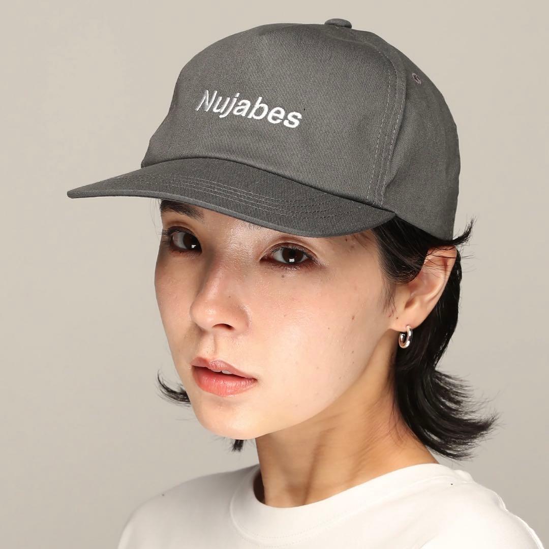 o*e様 ☆新品未使用☆【Nujabes】ヌジャベス ロゴ キャップ グレー メ