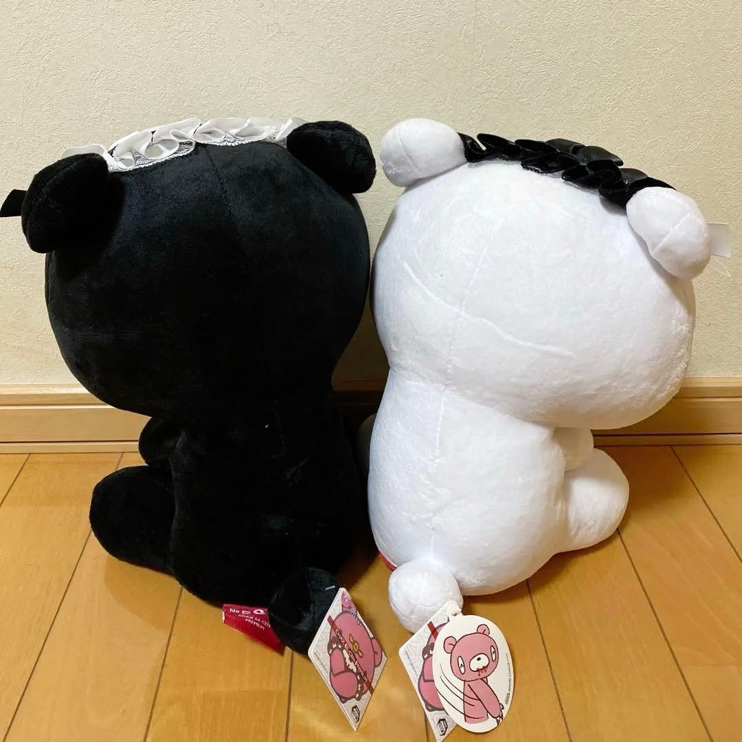グルーミー ぬいぐるみ head dress モノホワイト　モノブラック