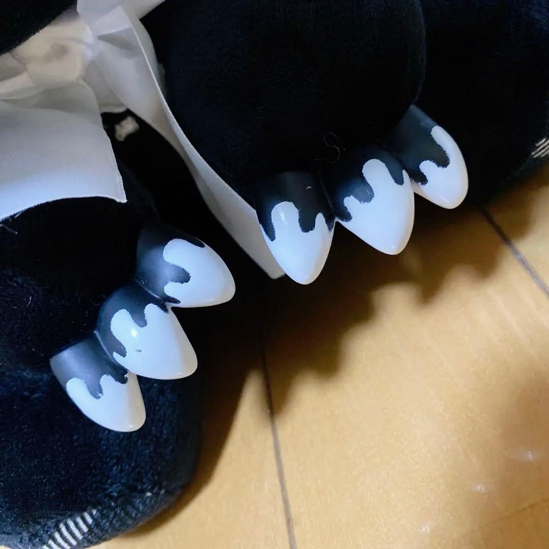 グルーミー ぬいぐるみ head dress モノホワイト　モノブラック
