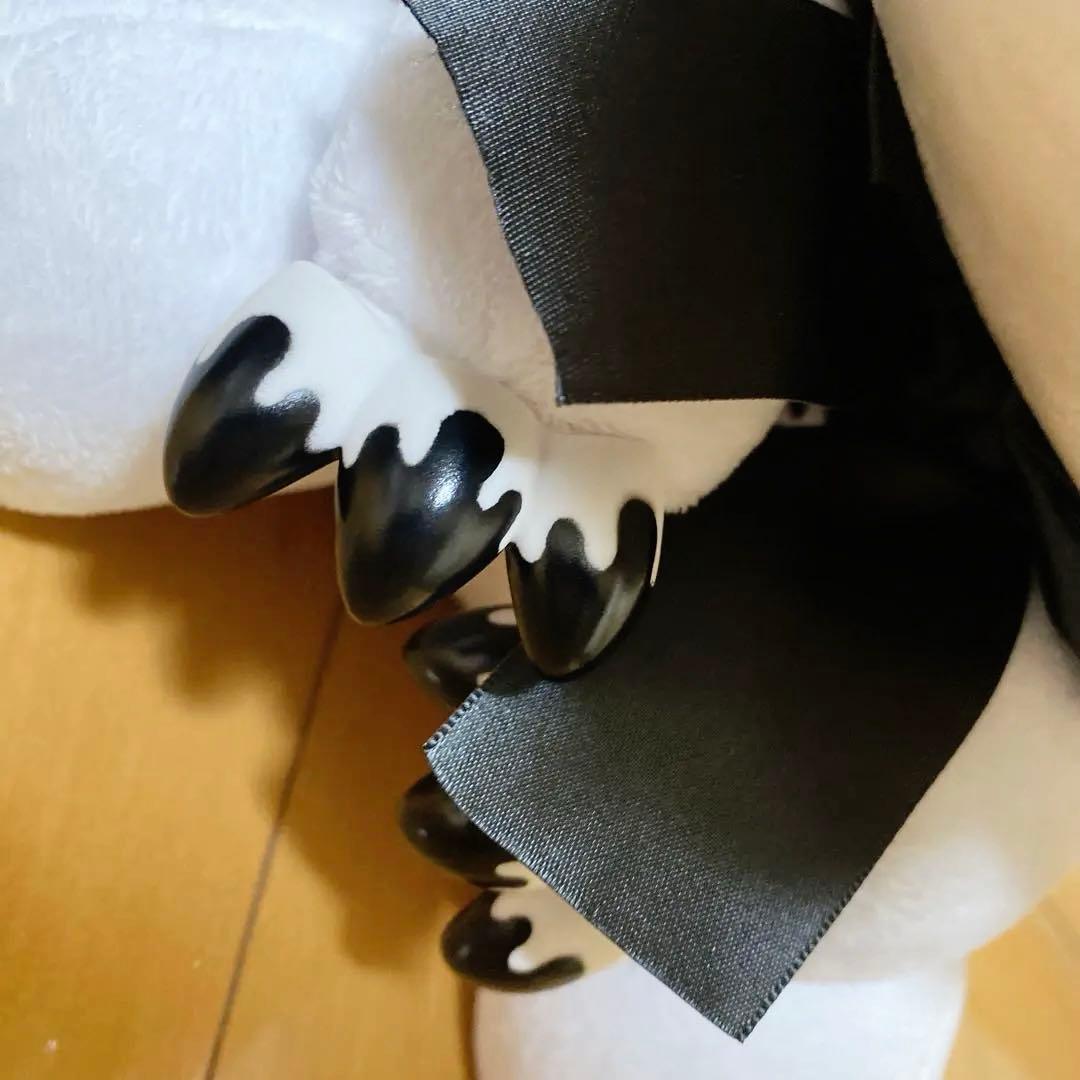 グルーミー ぬいぐるみ head dress モノホワイト　モノブラック