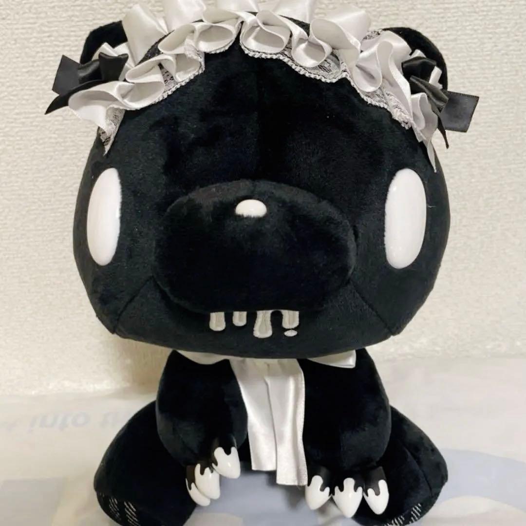 グルーミー ぬいぐるみ head dress モノホワイト　モノブラック