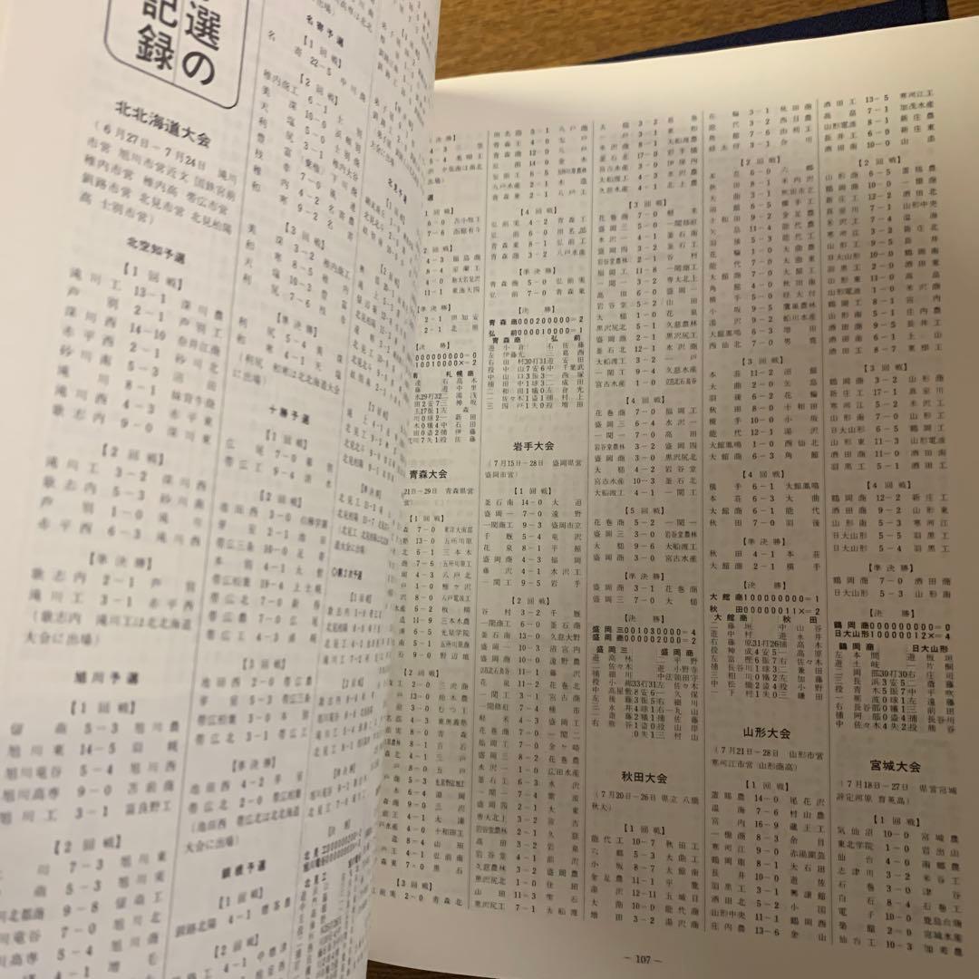 全国高等学校野球選手権大会史3冊 51～60回　全国高等学校野球大会50年史他