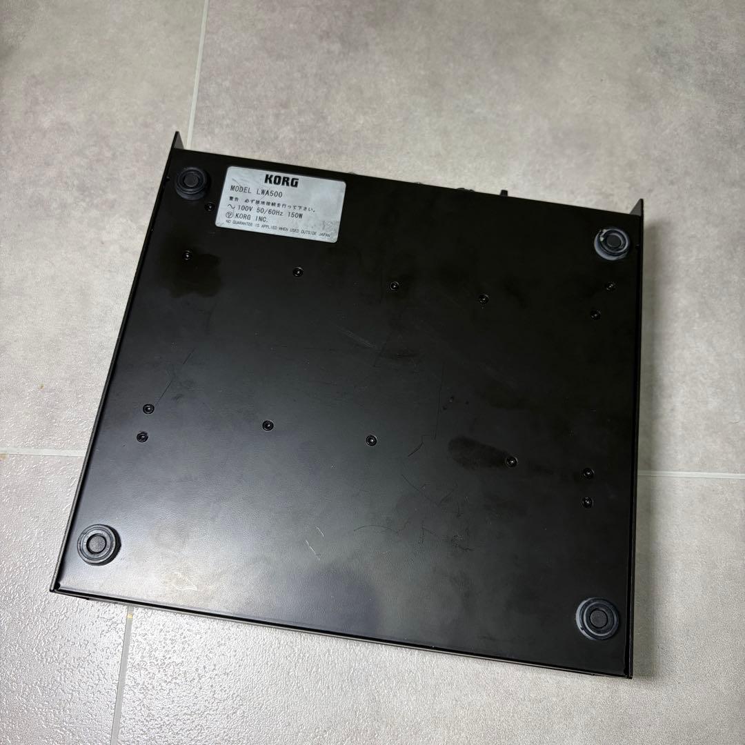 【美品】Warwick LWA500BK ベースヘッドアンプ500w
