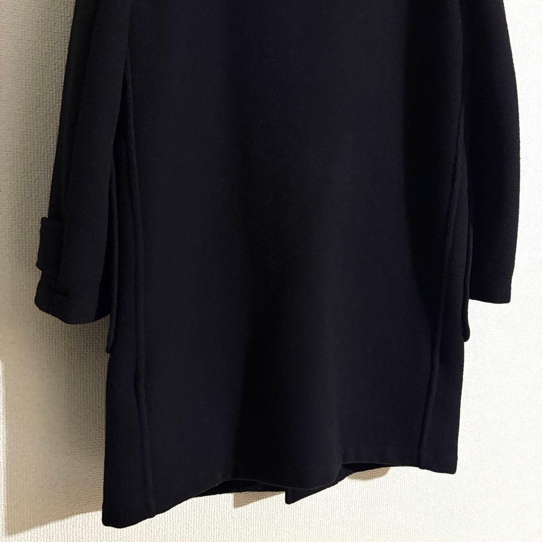 【美品】グローバーオール モンティ ロングダッフルコート ウール ブラック M