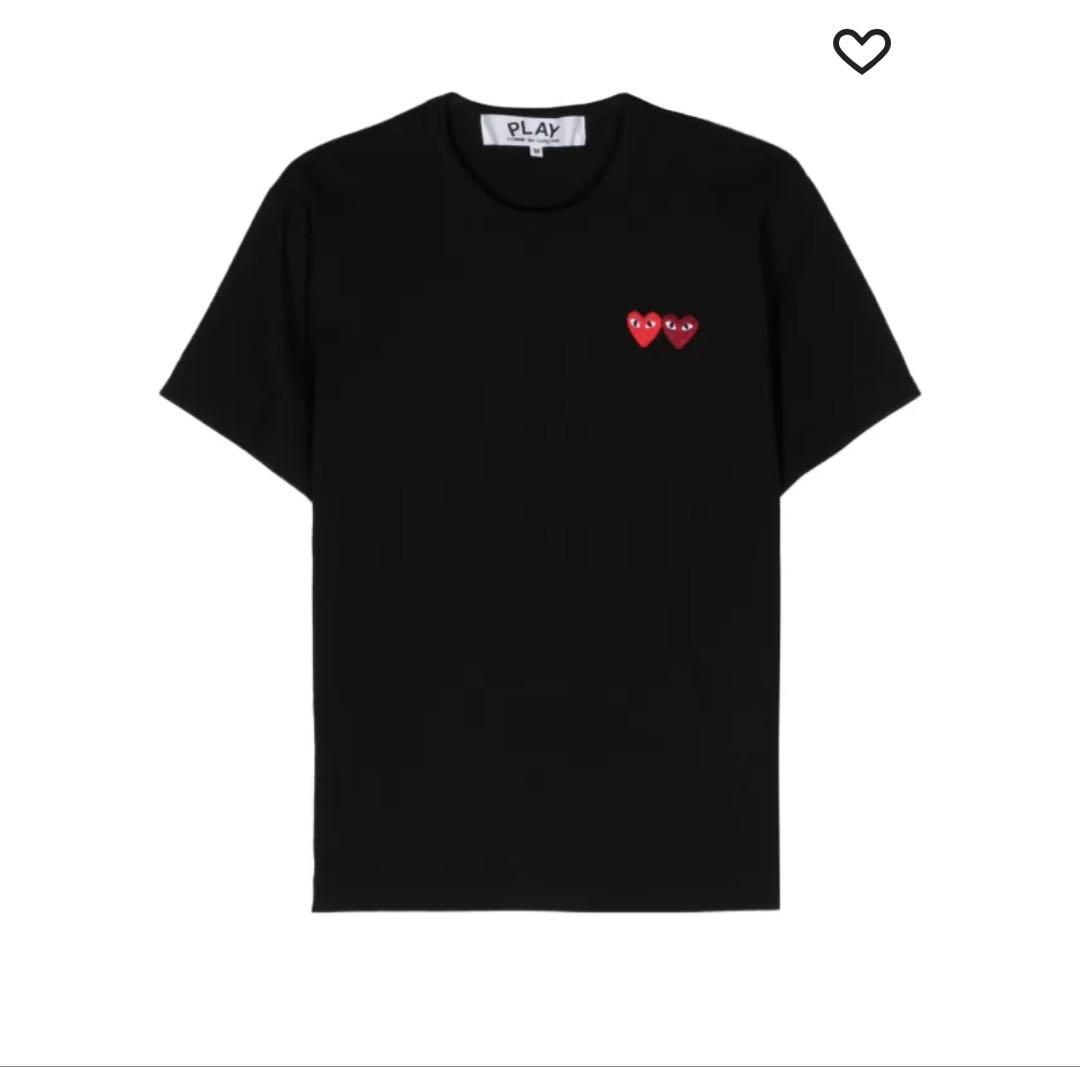 COMME des GARCONS Tシャツ ダブルハート