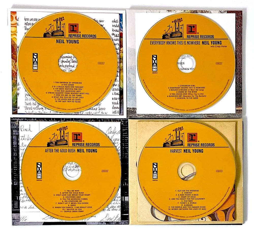 GOLD CD ニール・ヤング OFFICIAL RELEASE SERIES