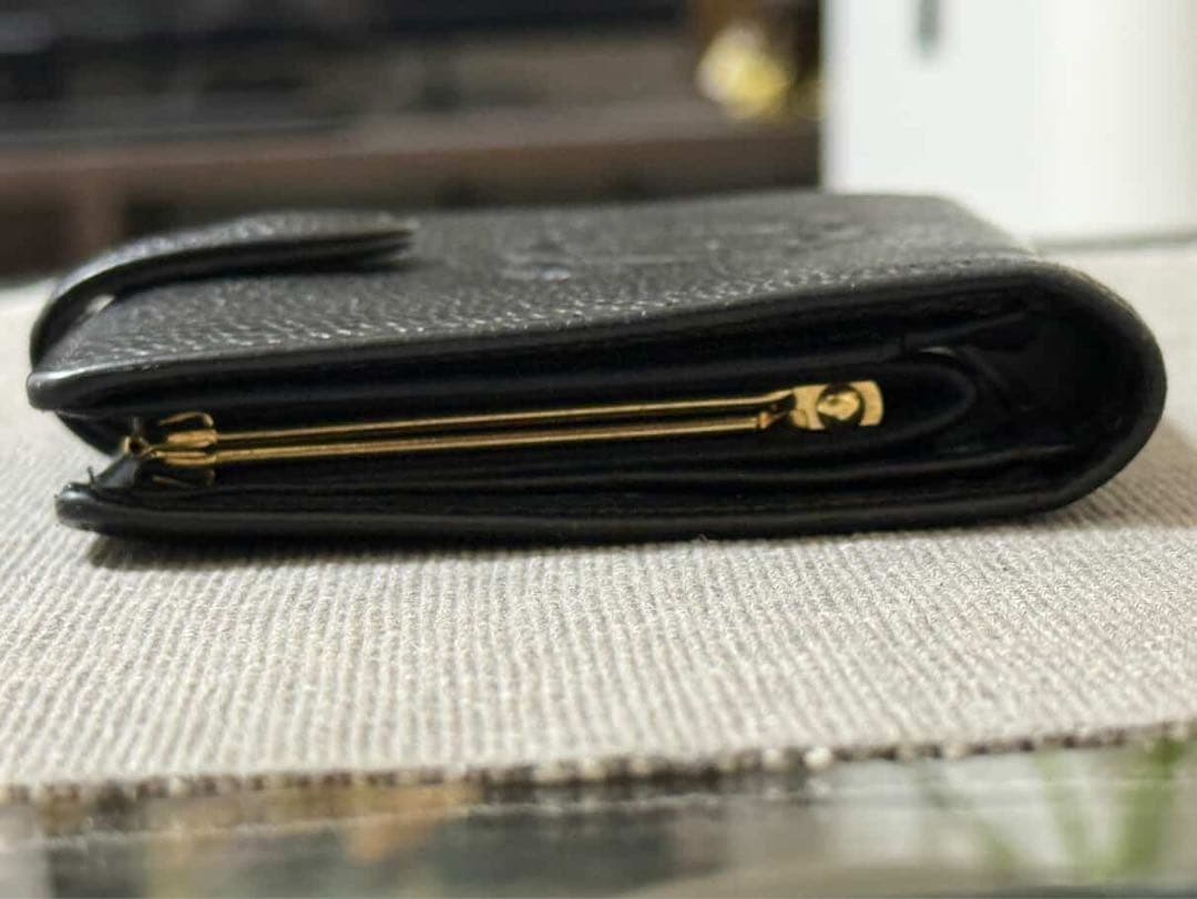週末限定価額シャネルCHANEL ココマーク 財布 キャビアスキンブラックがま口