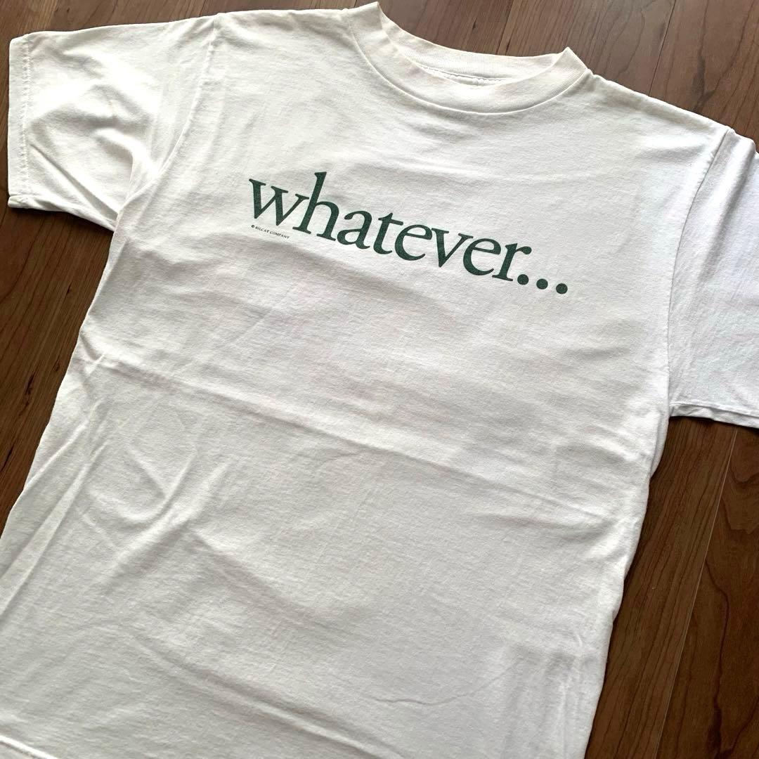 whatever Tシャツ 古着 BILCAT COMPANY WHATEVER