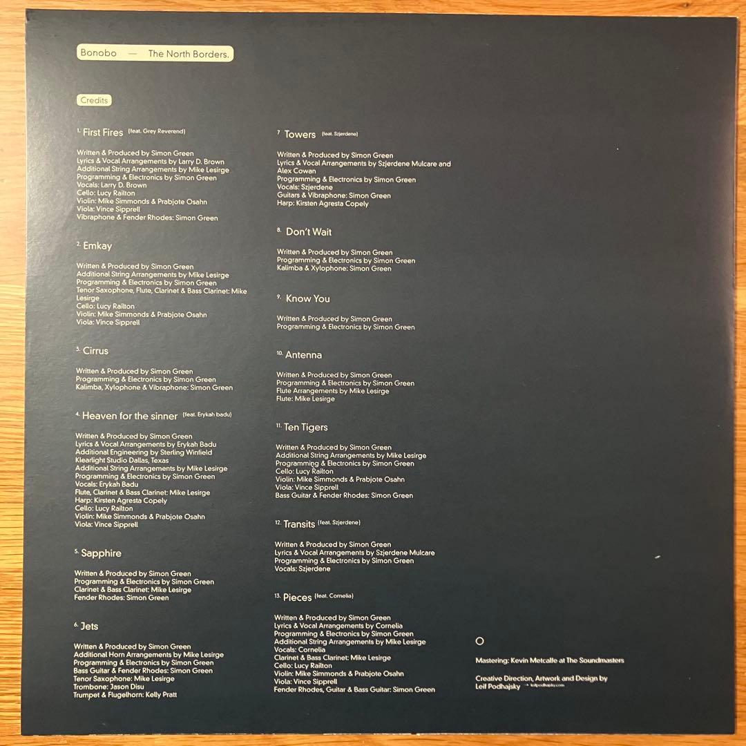 Bonobo – The North Borders アナログレコード LP