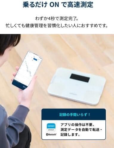 オムロン 体重 体組成計 KRD-603T2-W
