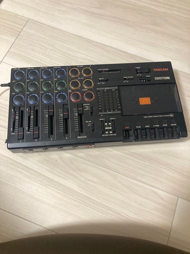 TASCAM PORTA 05 MINISTUDIO カセットACアダプター付き