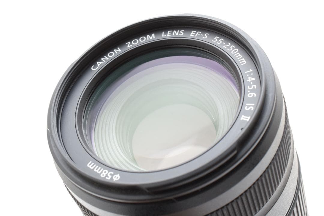 美品 キヤノン ズームレンズ EF-S 55-250mm 4-5.6 Canon