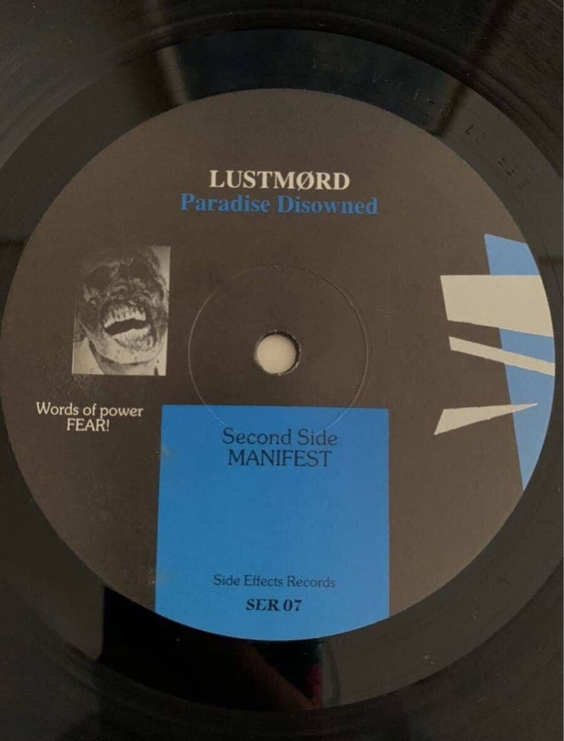 LUSTMØRD Paradise Disowned LP Industrial
