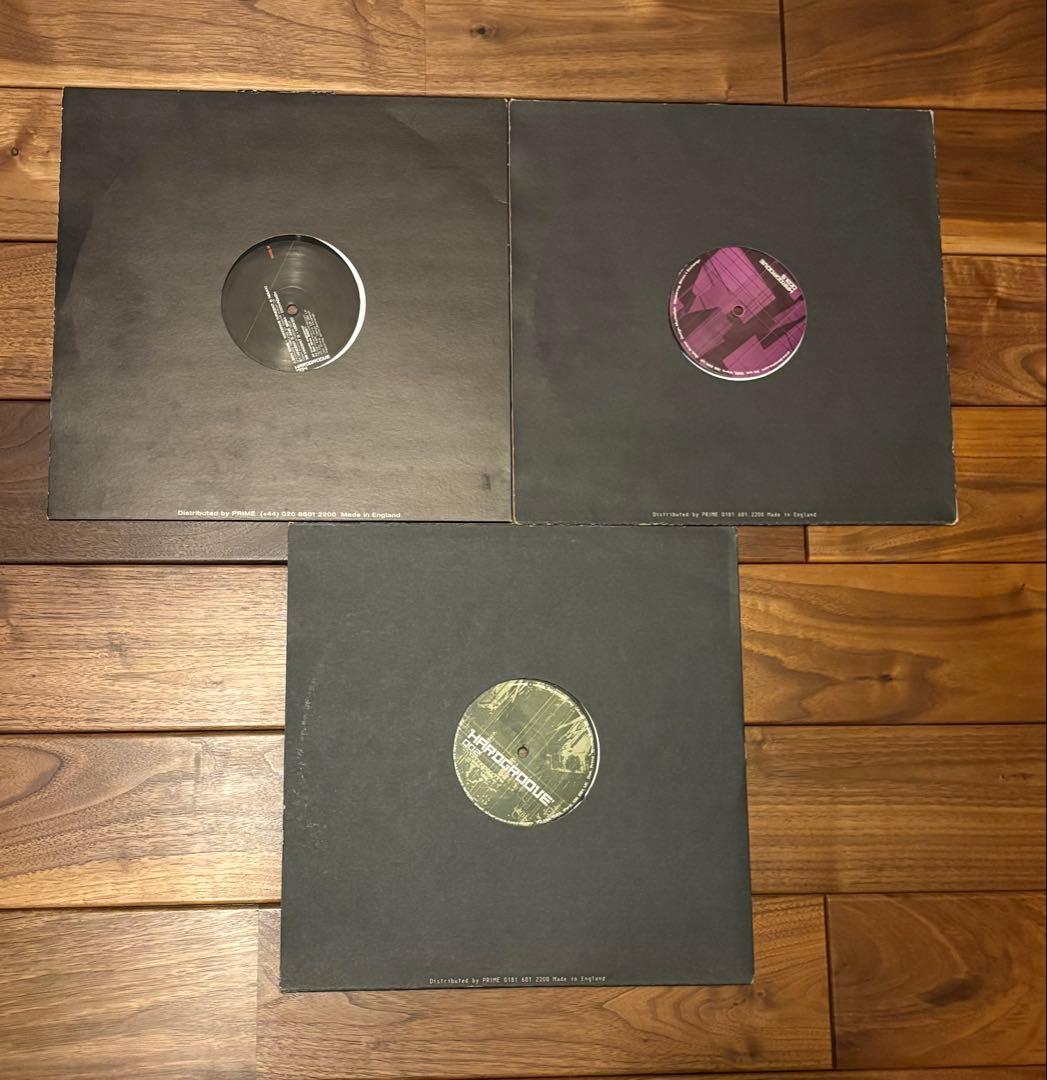 Hardgroove 3タイトルセット　レコード