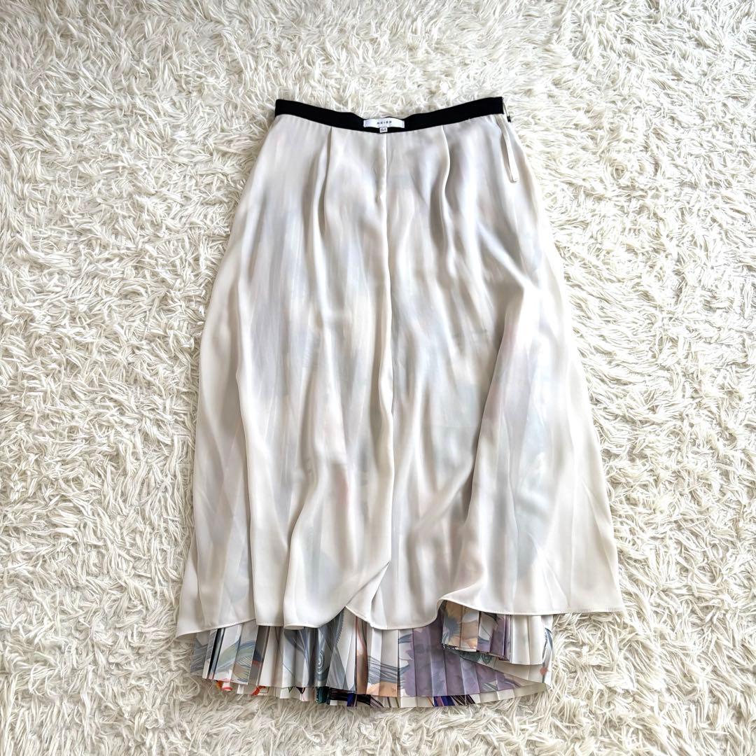 希少✨REISS 英国キャサリン妃ご用達ブランド 花柄プリーツスカート UK8