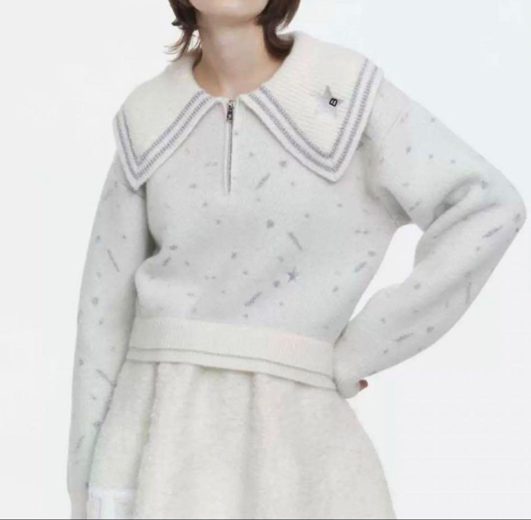 トップス MAISON BIBIY. STAR KNIT