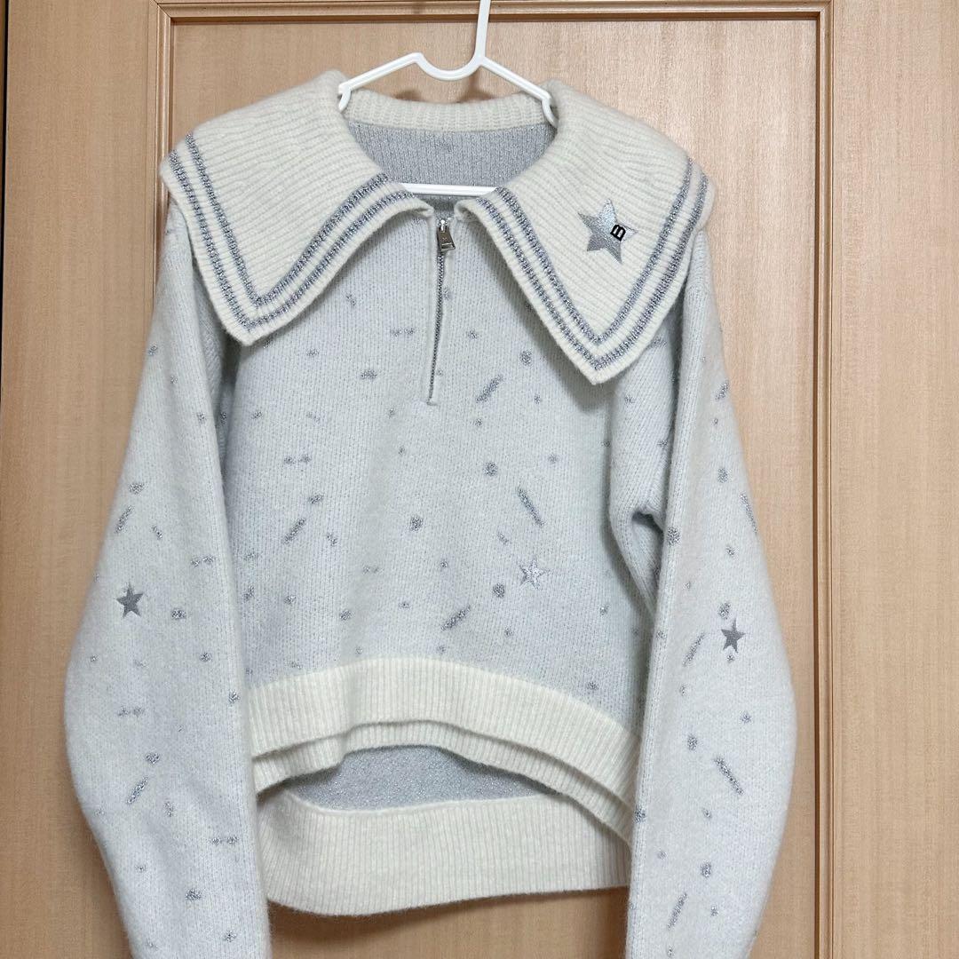 トップス MAISON BIBIY. STAR KNIT
