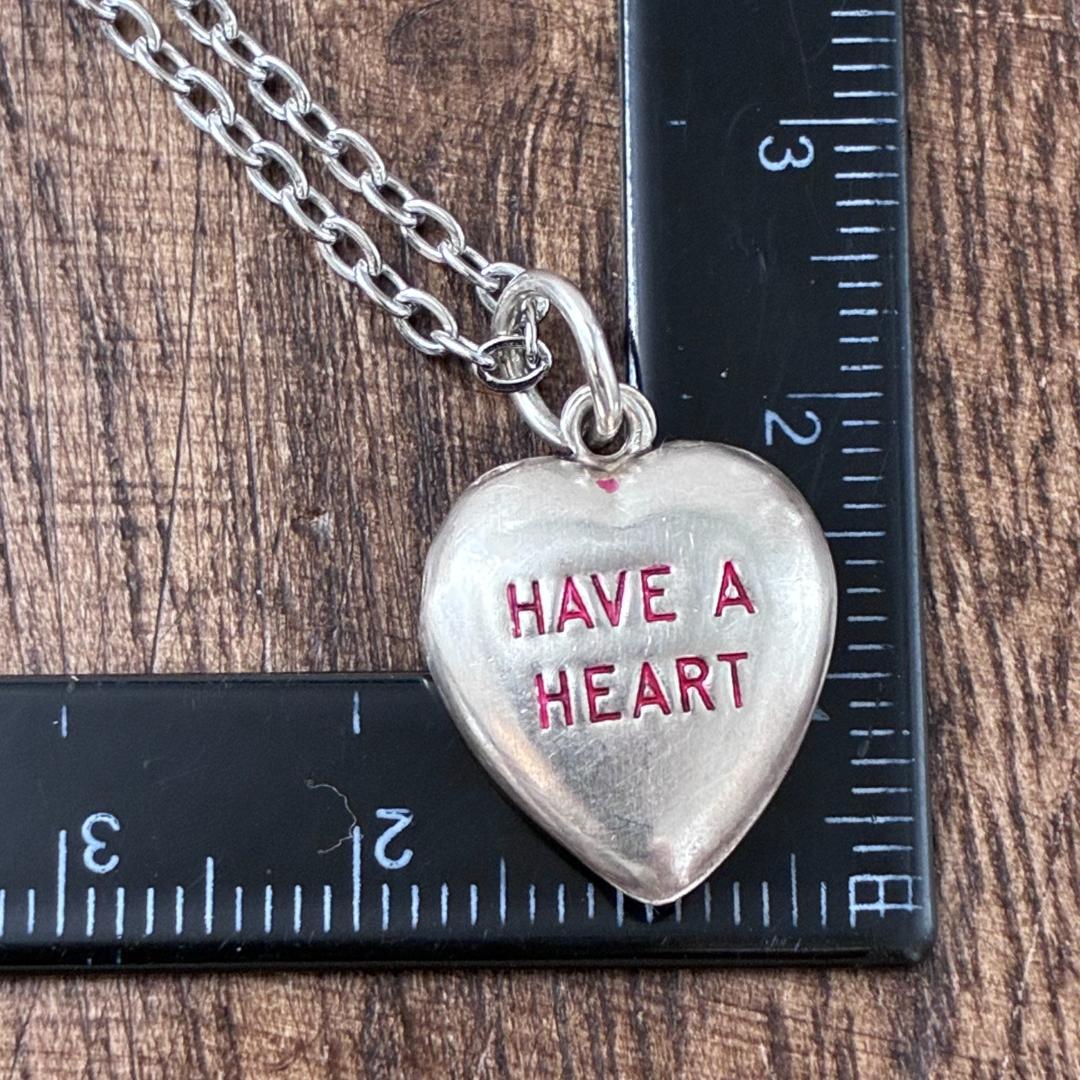 スウィートハートジュエリーHAVE A HEARTシルバーヴィンテージネックレス
