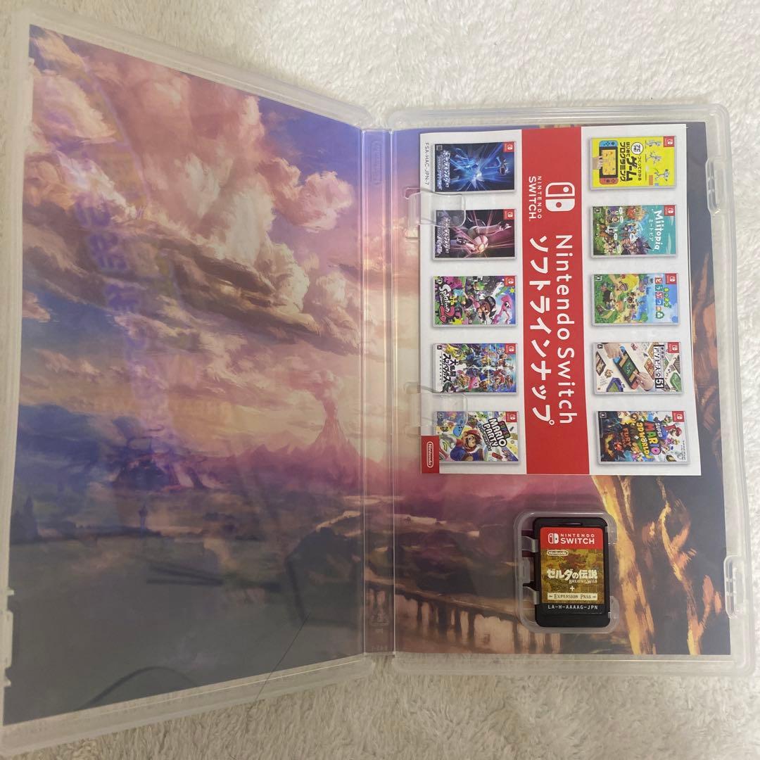 【即日発送】switch ゼルダの伝説ブレスオブザワイルド+エキスパンションパス