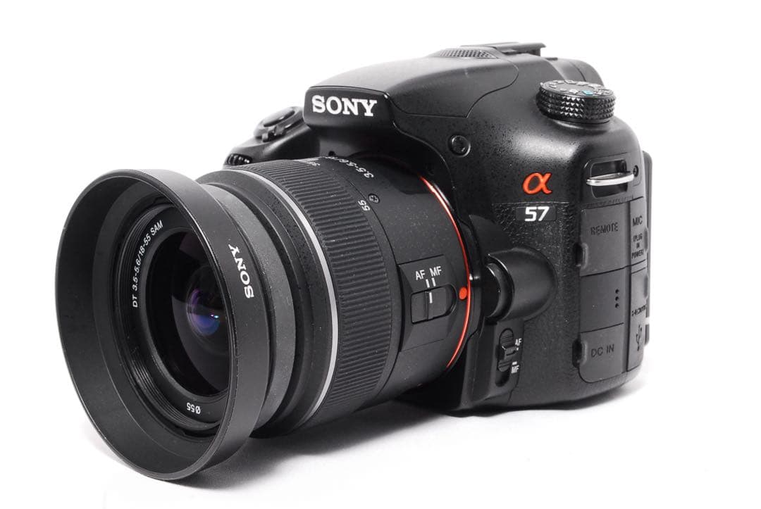 ◆すぐ使える◆SONY α57◆一眼レフカメラ◆スマホ転送◆初心者に◆Wレンズ◆
