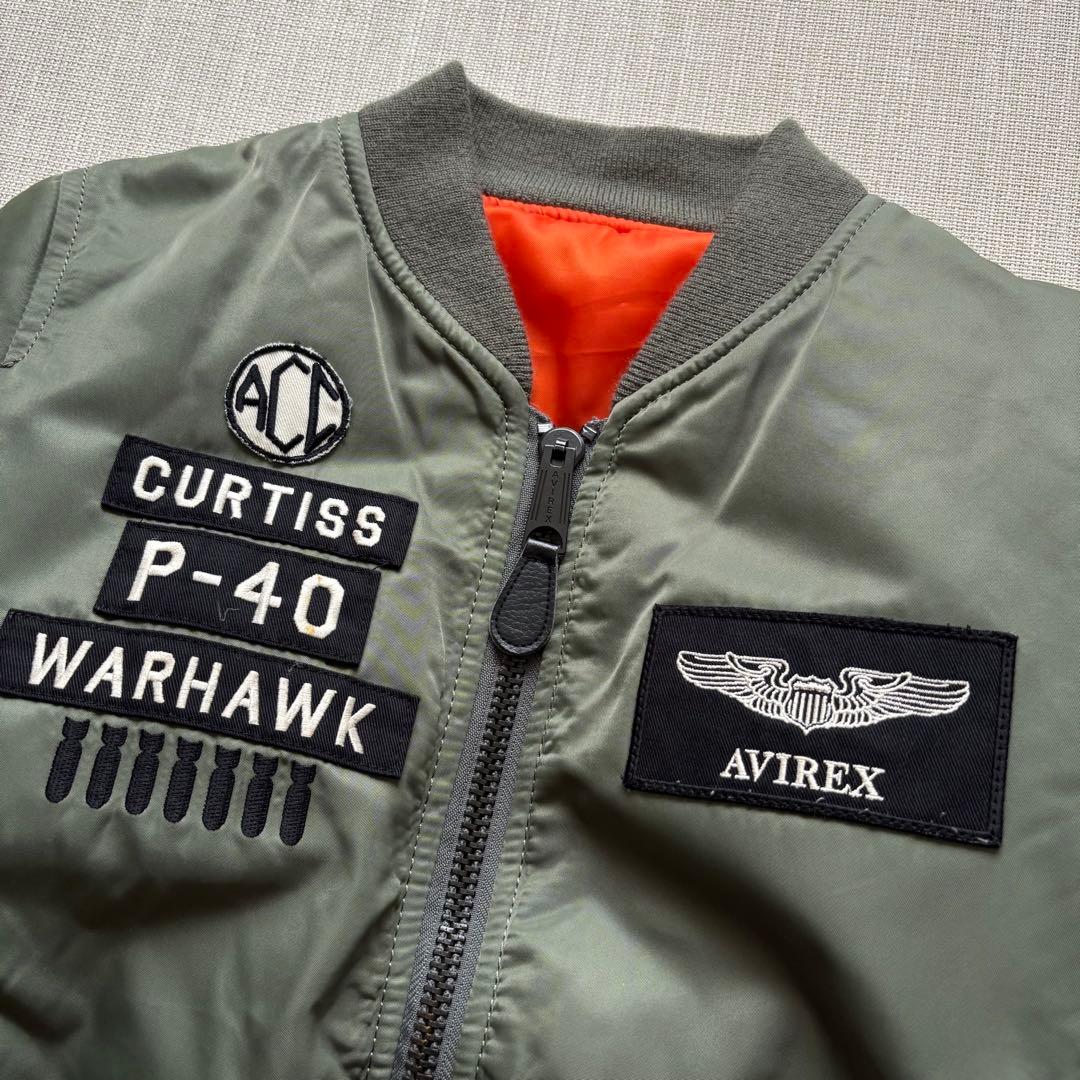 AVIREX P-40 WARHAWK MA-1ジャケット