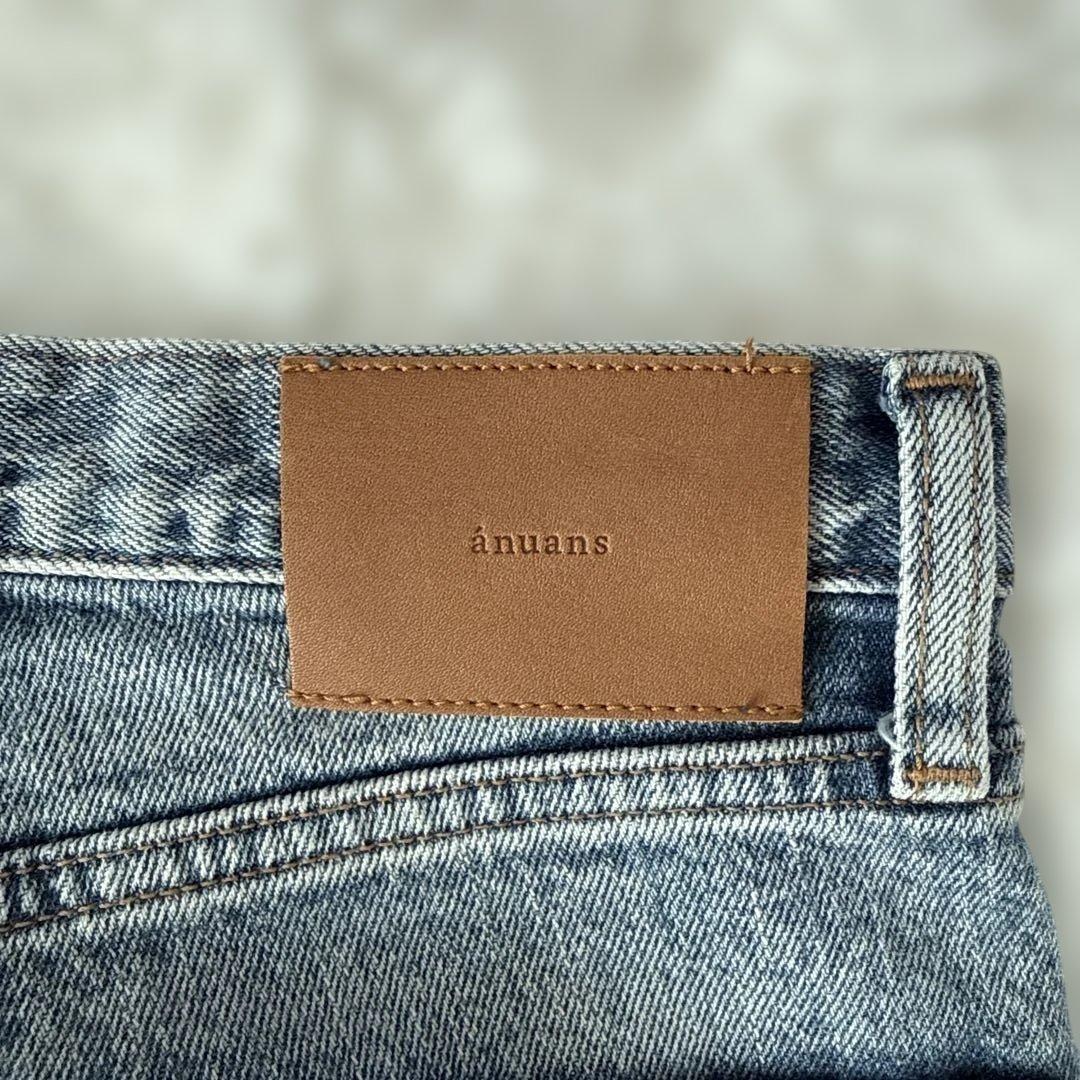パンツ anuans Slim straight denim 0