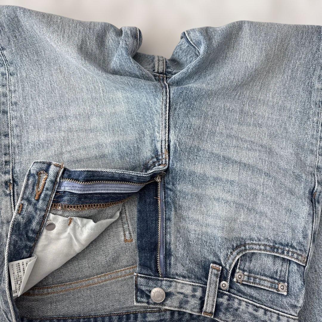 パンツ anuans Slim straight denim 0