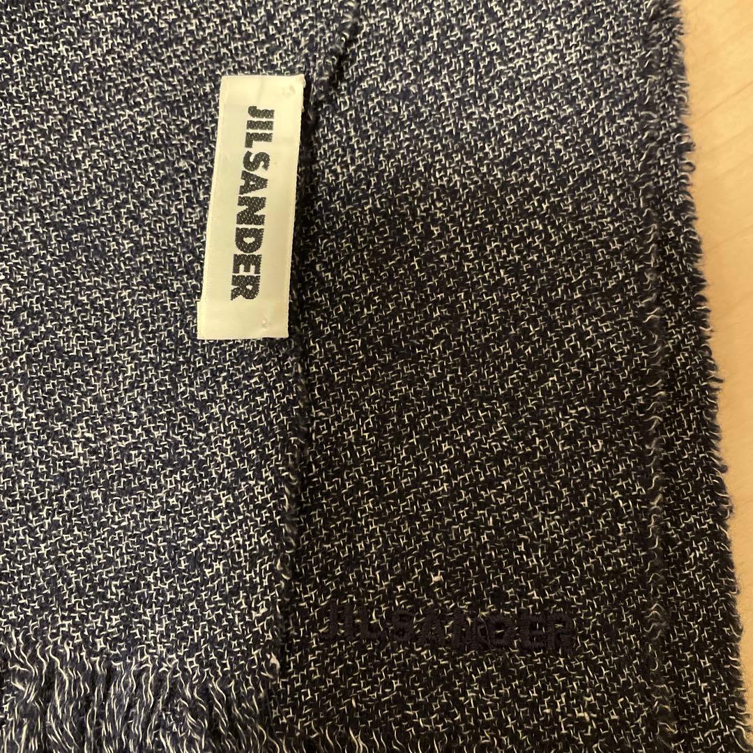 JIL SANDER 大判ストール　マフラー　カシミア70%