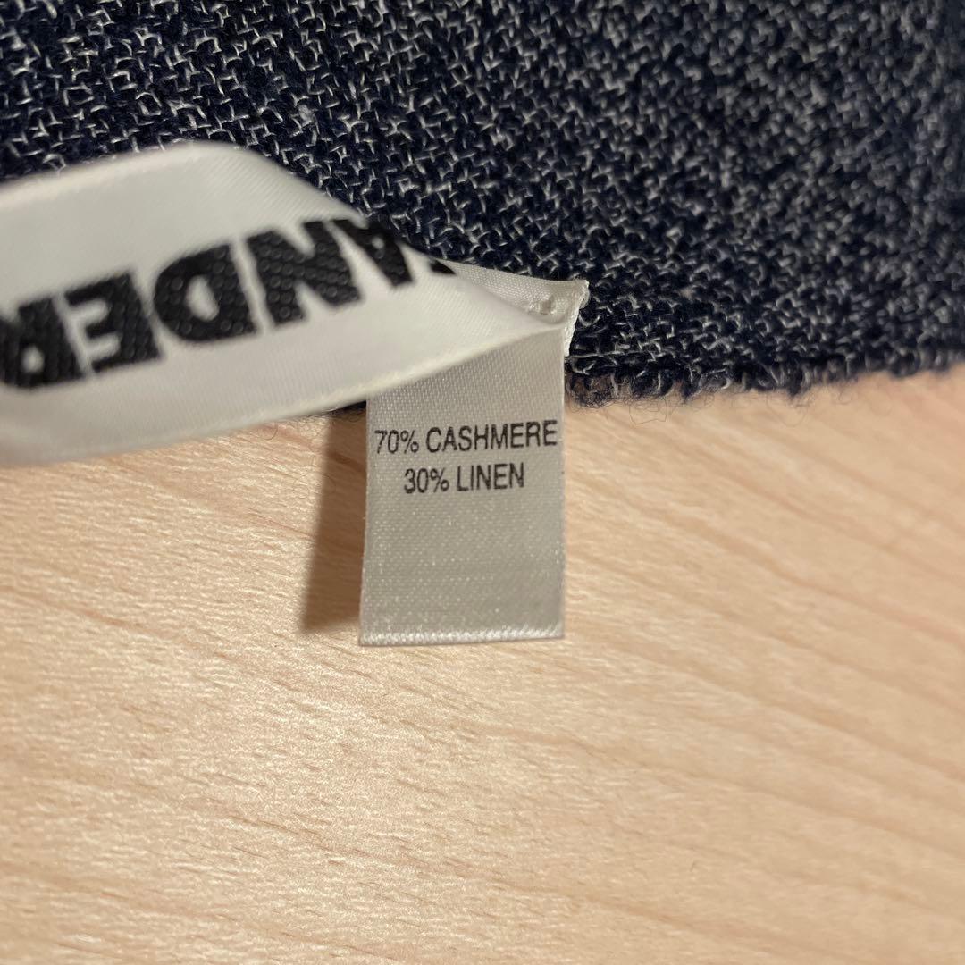 JIL SANDER 大判ストール　マフラー　カシミア70%