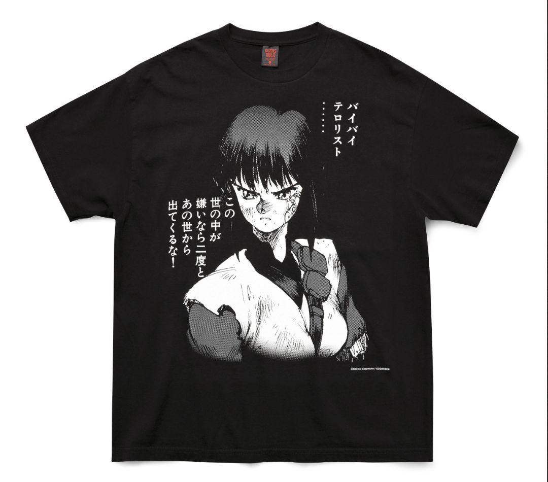 士郎正宗の世界展　攻殻機動隊と創造の軌跡 GEEKS RULE Tシャツ XL
