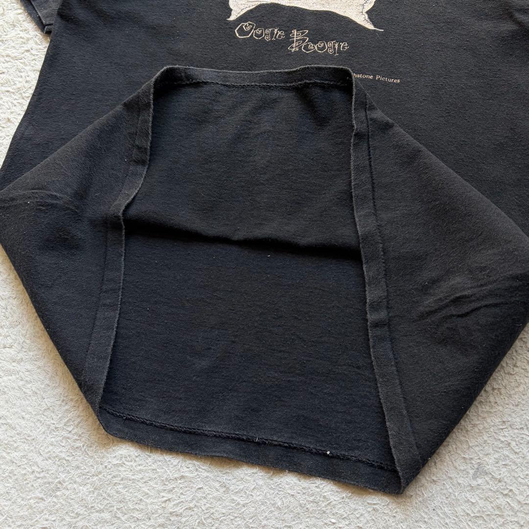 【90s USA製】Tシャツ ナイトメア ウギーブギー 裾袖シングル ブラック