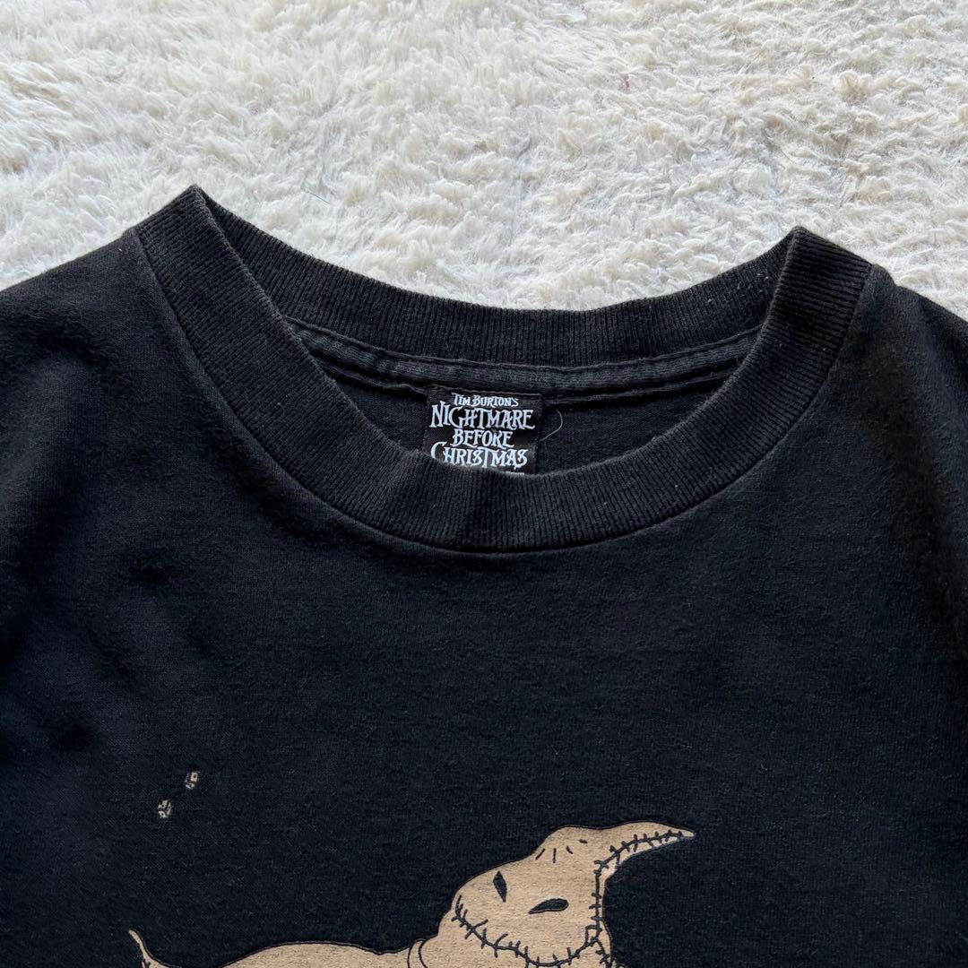 【90s USA製】Tシャツ ナイトメア ウギーブギー 裾袖シングル ブラック