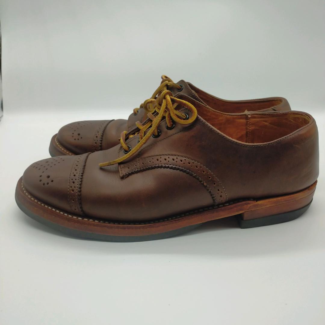 美品　yuketen ユケテン　ショートブーツ　茶　26.5