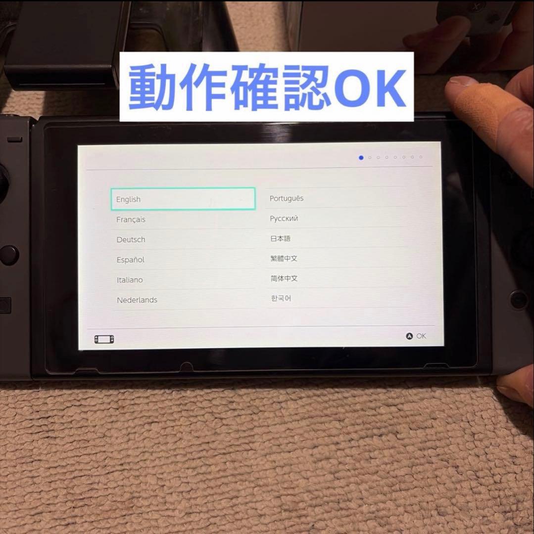 Nintendo Switch 本体 動作確認済み