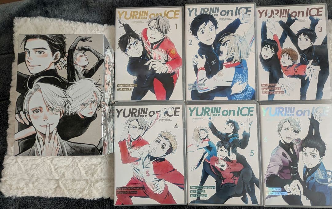 【収納Box付】ユーリ!!! on ICE Blu-ray 全6巻セット 特典付