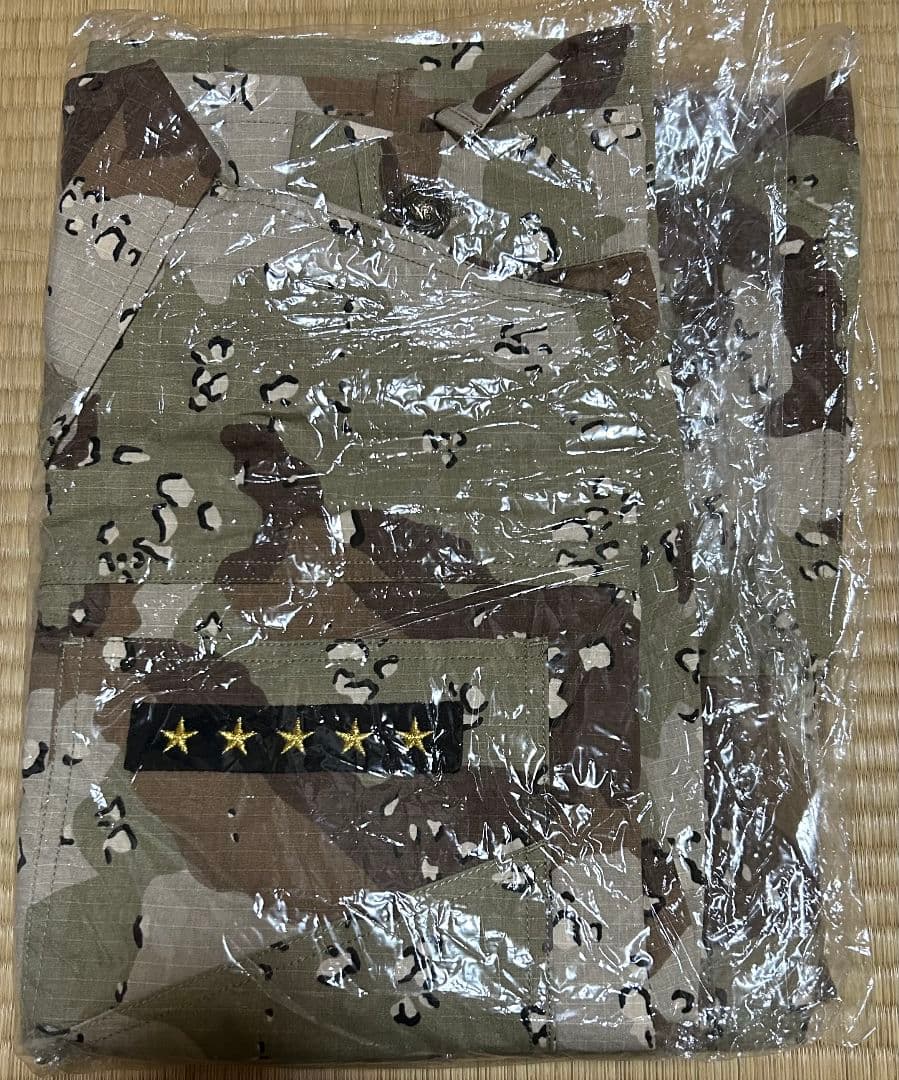ニコアンド　スタッフプロデュース　ワッペンシャツジャケット　モザイク2