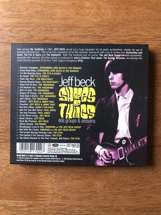 シェイプス・オブ・シングス / ジェフ・ベック JEFF BECK