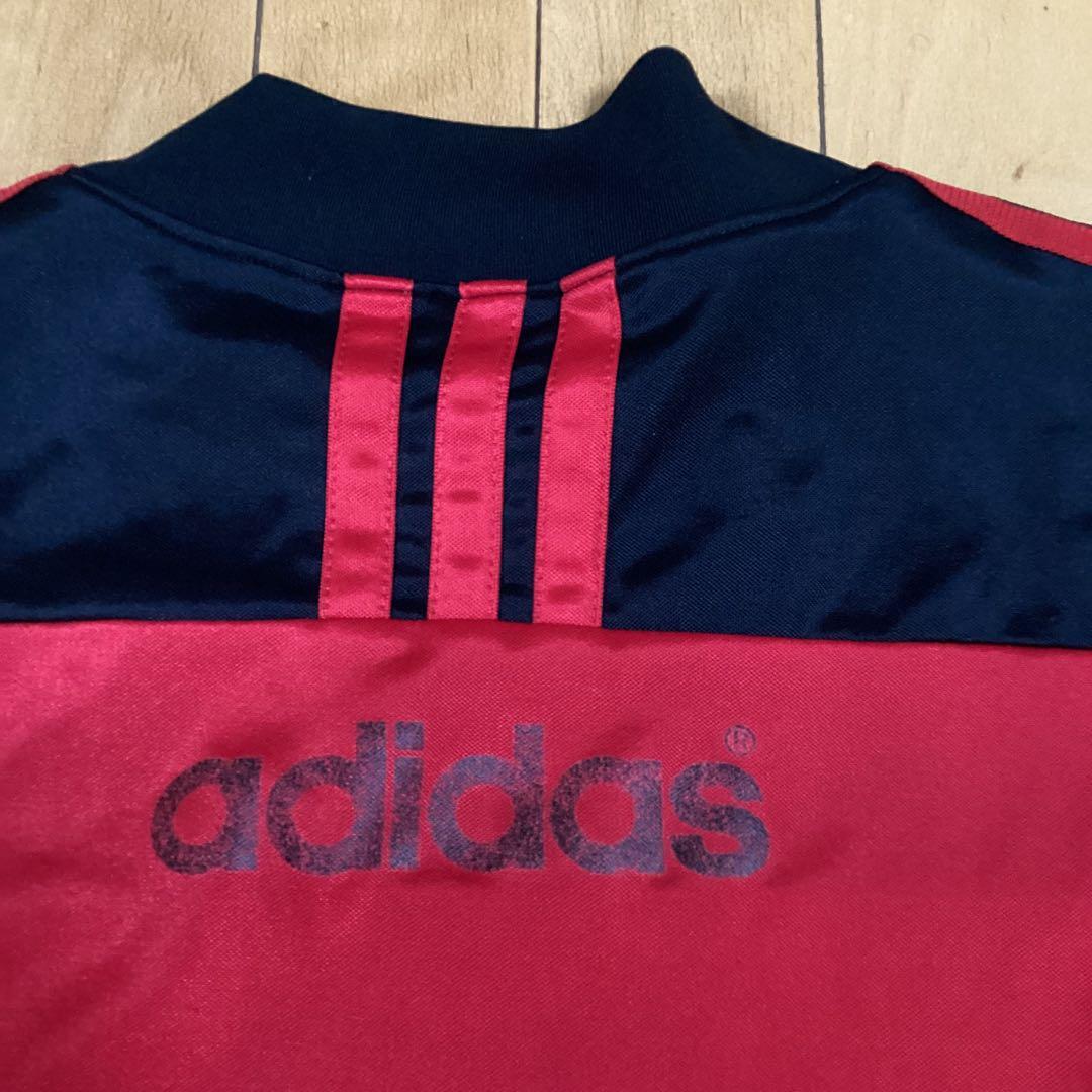 デサント製 オールドアディダス adidas ユニフォーム Tシャツ 半袖 XO