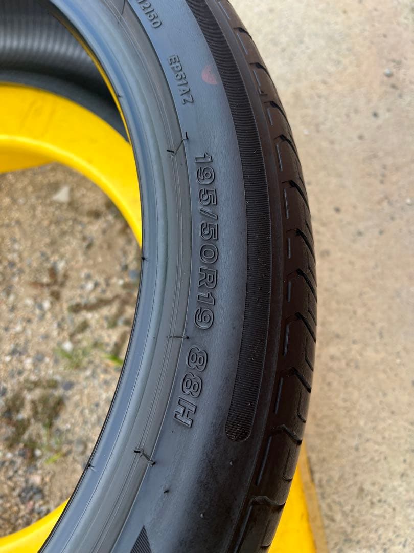 国産　2023年製　195/50R19 2本　現行　60 プリウス