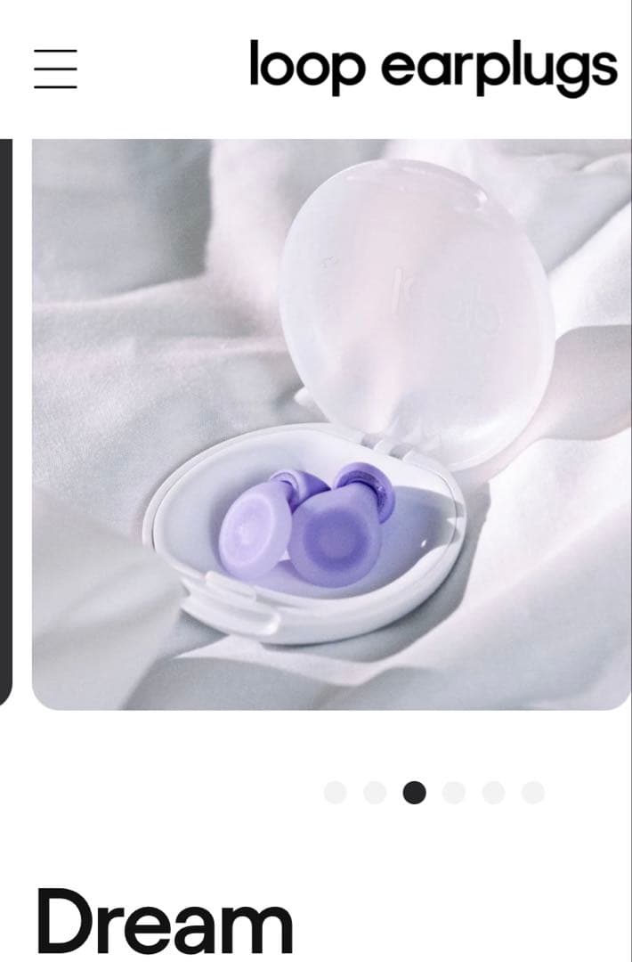 新品未使用◆Loop Dream 快眠耳栓