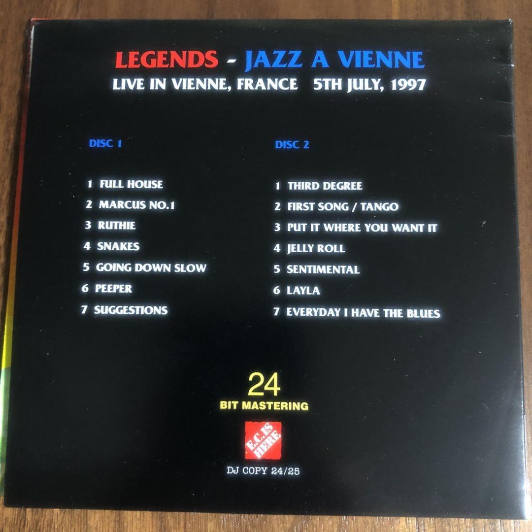 2CD！エリック・クラプトン！LEGENDS/ JAZZ A VIENNE