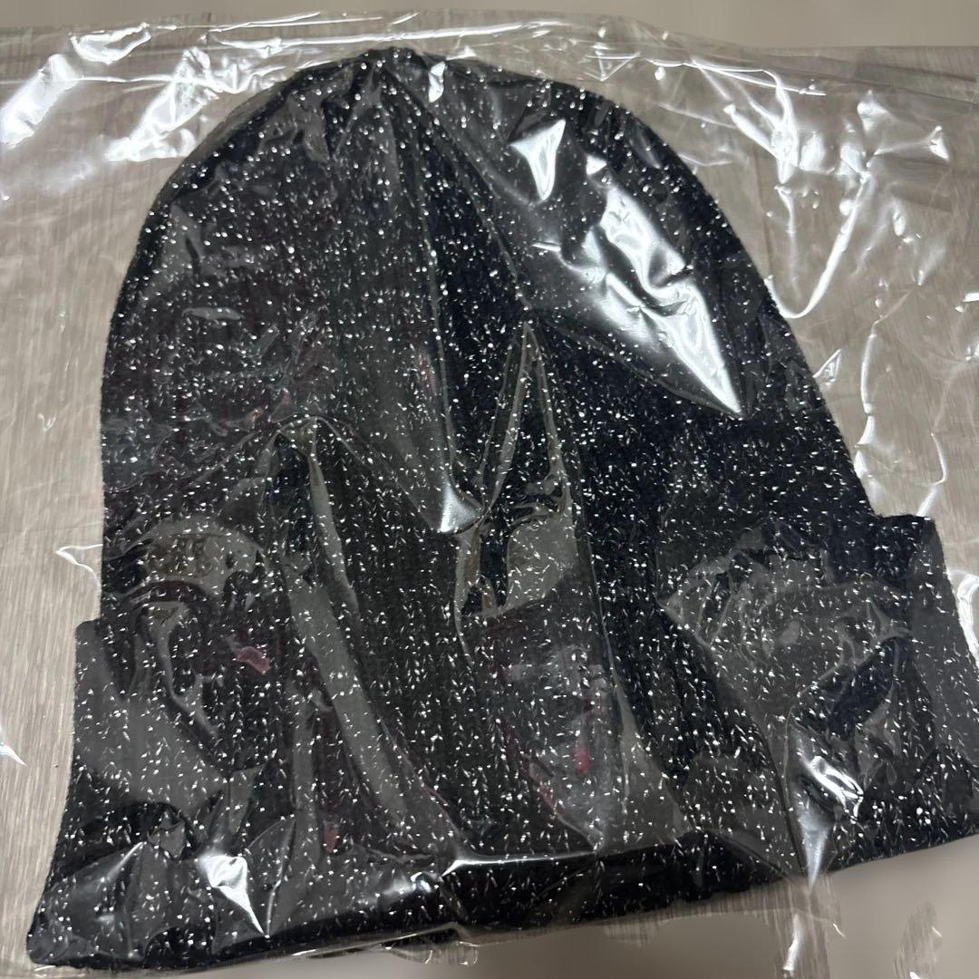 Supreme Overdyed Beanie メタリックブラック