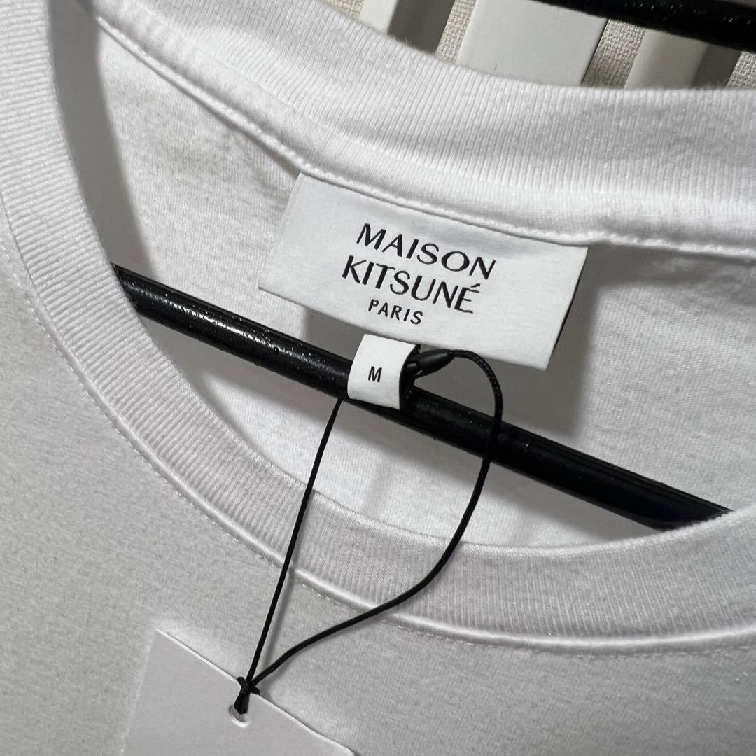 MAISON KITSUNÉ アートプリント Tシャツ 半袖 ホワイト新品未使用