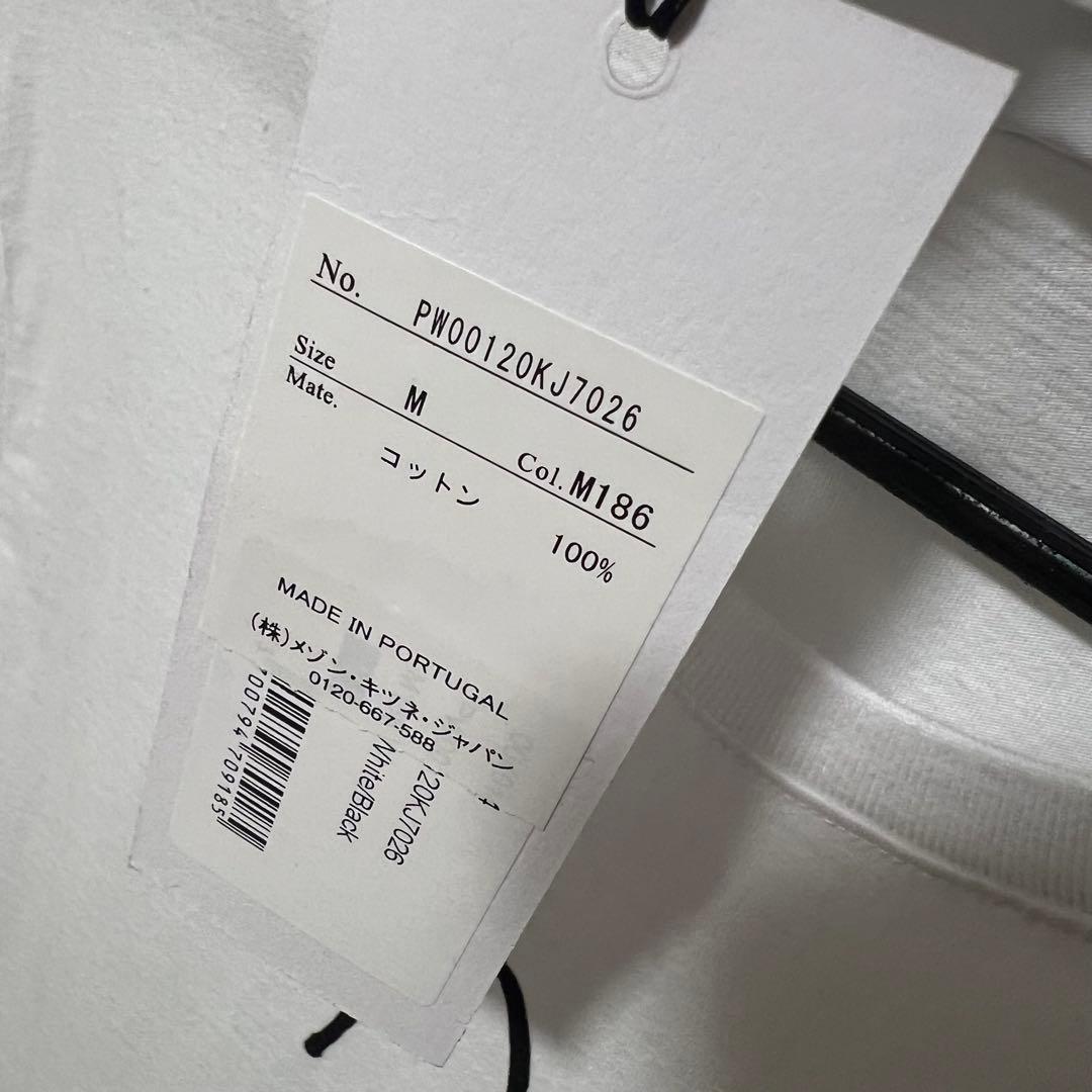 MAISON KITSUNÉ アートプリント Tシャツ 半袖 ホワイト新品未使用