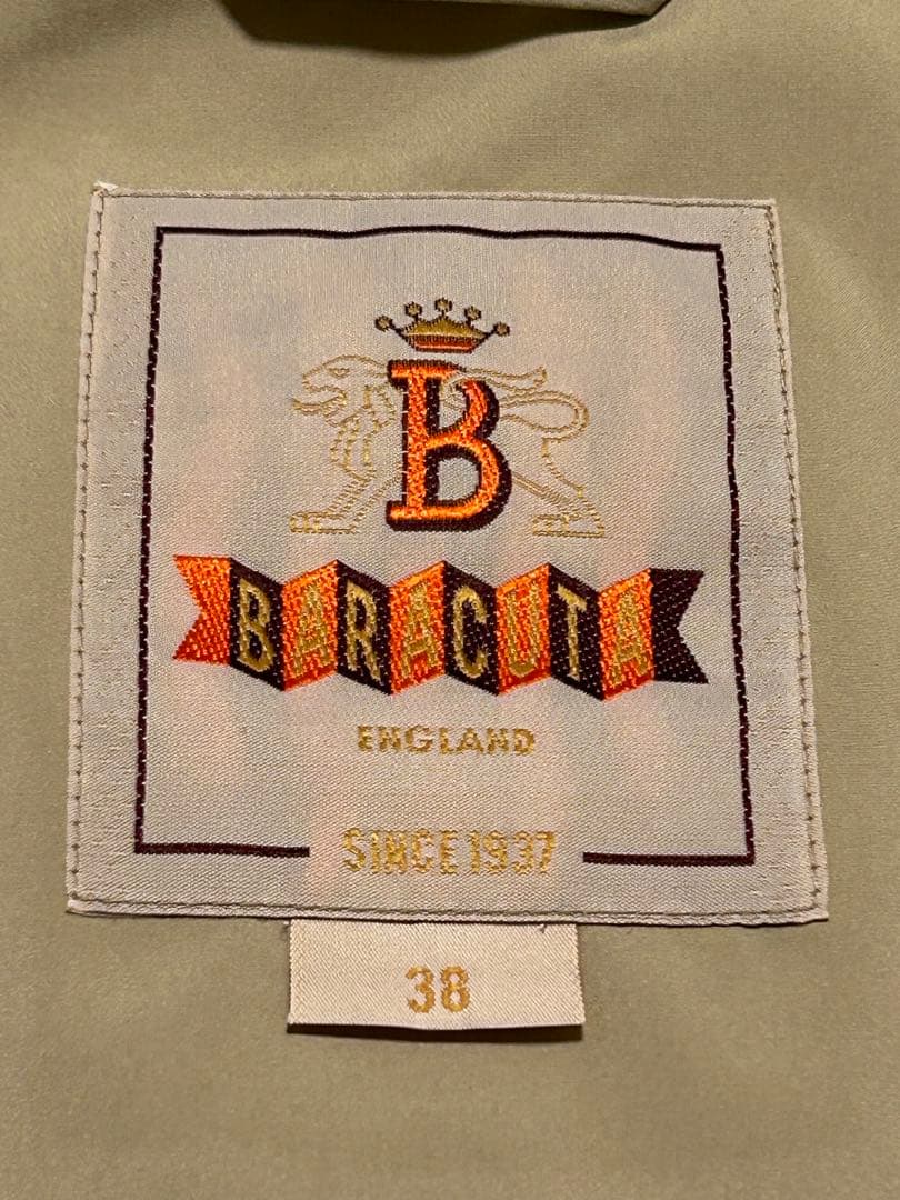 BARACUTA G9 38 ベージュ　美品