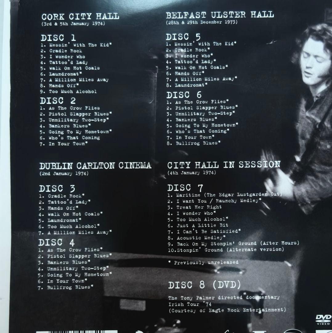 【８枚組】RORY GALLAGHER IRISH TOUR 74 BOX