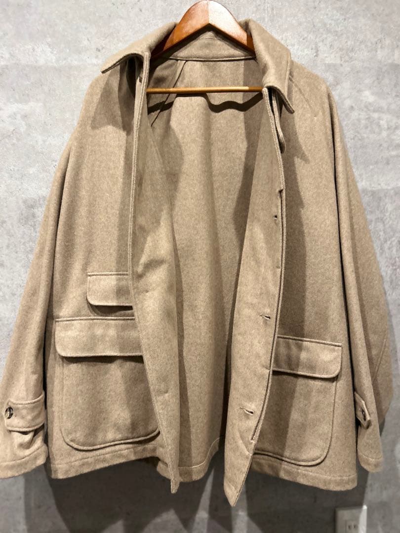 ユタナン氏着用SILLAGE オーバーサイズメルトンJKT nodzoku
