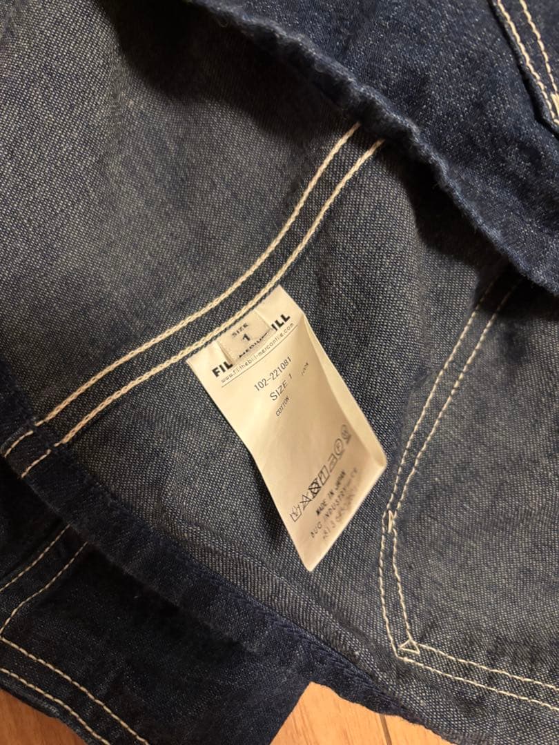 fill the bill Denim Chore Jacket フィルザビル